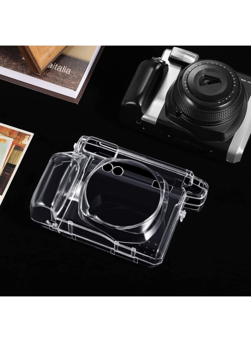 SOLARAE Ransparent Case, Crystal Hard Cover with Precise Cutout, Protective Case Clear Compatible with Fujifilm Instax Wide 300 Instant Film Camera - Image 2