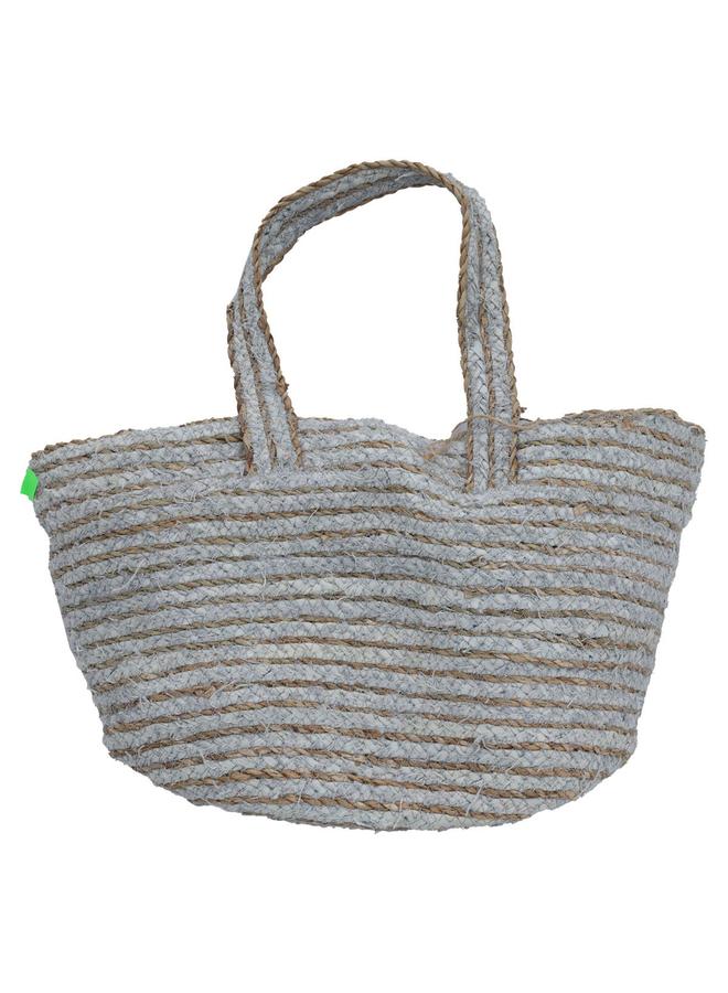 Alsaif Wicker Thermos Bag 50 X 28 Cm Gray Brown - Image 1