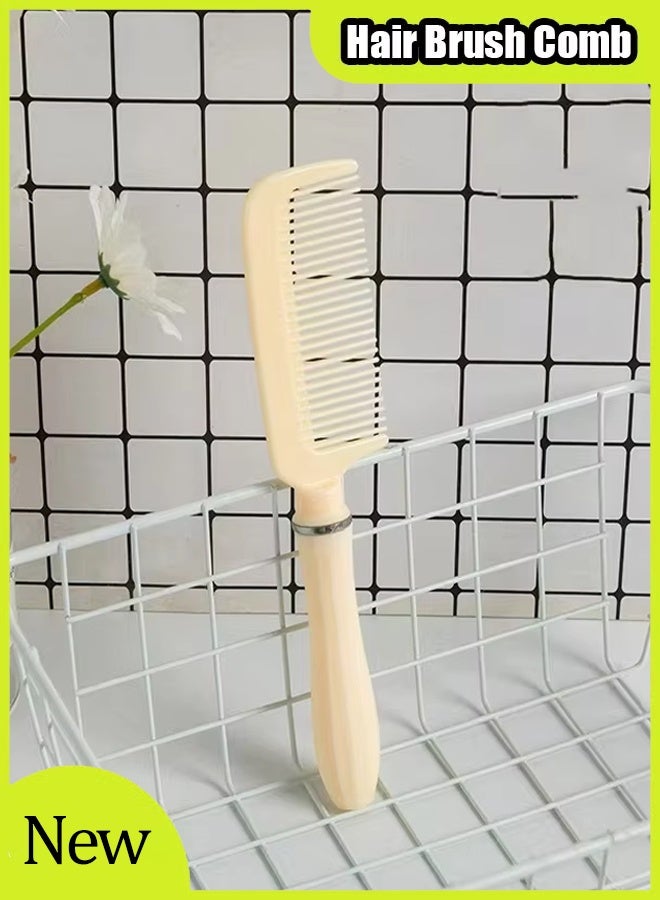 مشط شعر، مشط تصفيف شعر احترافي، فرشاة شعر بلاستيكية ناعمة للخلف، مشط قص وتصفيف الشعر بأسنان دقيقة، مشط فك تشابك الشعر المضاد للكهرباء الساكنة، أمشاط شعر للنساء والرجال والأطفال - Image 1