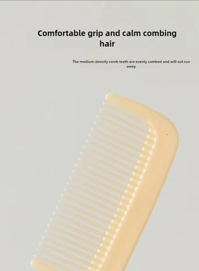 مشط شعر، مشط تصفيف شعر احترافي، فرشاة شعر بلاستيكية ناعمة للخلف، مشط قص وتصفيف الشعر بأسنان دقيقة، مشط فك تشابك الشعر المضاد للكهرباء الساكنة، أمشاط شعر للنساء والرجال والأطفال - Image 2