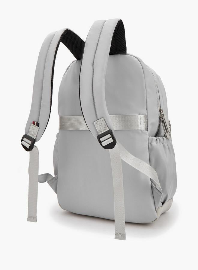 Lee Cooper Logo Print Backpack With Padded Shoulder Straps - Image 5