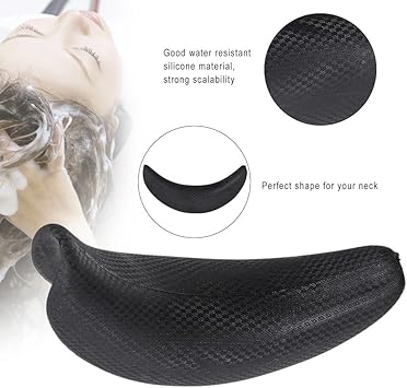 Anself Silicone Neck Pillow Neck Rest Salon Hair Shampoo Bowl Neck Pillow Gripper Hair Washing Sink Basin Tool Hair Washing Tool - Image 3