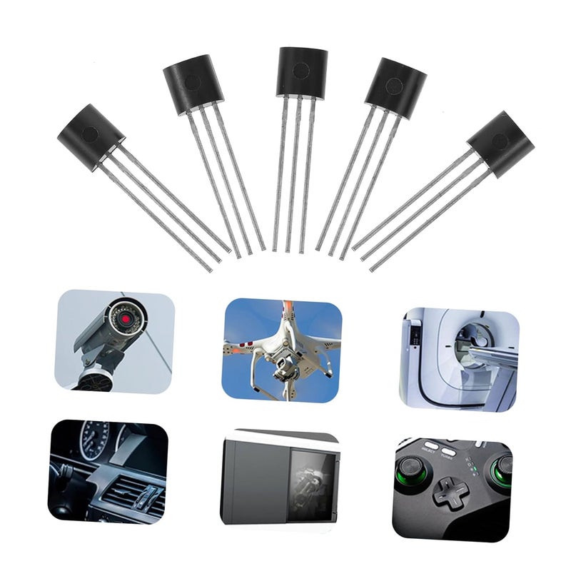 Carefully selected material 10pcs Programmable Digital Temperature Sensor Ic Accurate Thermometer for Industrial and Consumer Applications Unique Serial Code Easy Installation Global easy assemble picks - Image 3