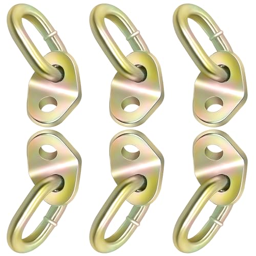 Easily 7100 Engine Lift Bracket 5500 lb Capacity Engine Lifting Brackets Engine Support bar for Using with Engine Hoist Leveler and Lifting Sling Rigging Engine Stand Gold Pack 6 - Image 1