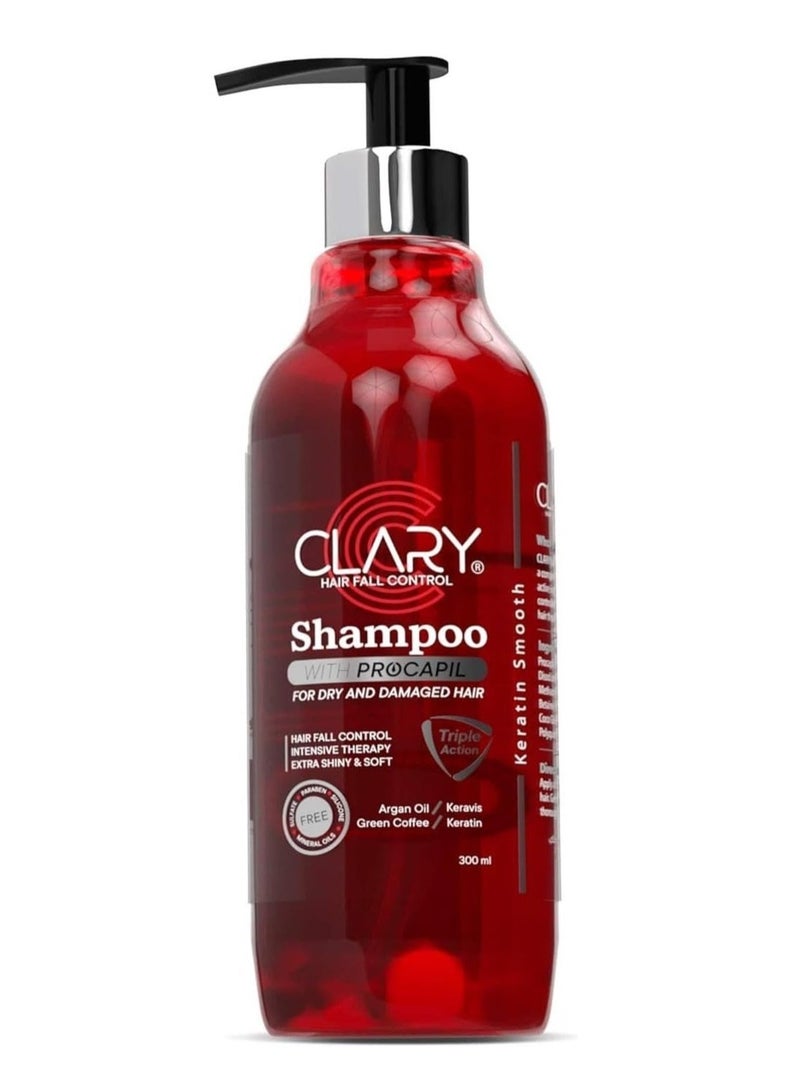 Clary Hair Fall Control Complete Care Set – Shampoo, Conditioner & Hair Mask 300ml - Image 5