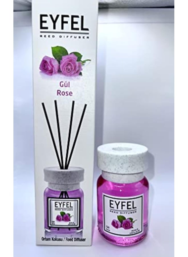 EYFEL REED DIFFUSER- ROSE 120ML