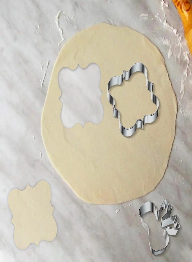 Ysqool Bow Cookie Cutter - 2Pcs Stainless Steel Square & Bow-knot Cookie Cutters - Metal Biscuit Cutters for Baking, Fondant, Sandwiches, Pastries & DIY Treats - Perfect for Holiday & Party Treats - Image 5