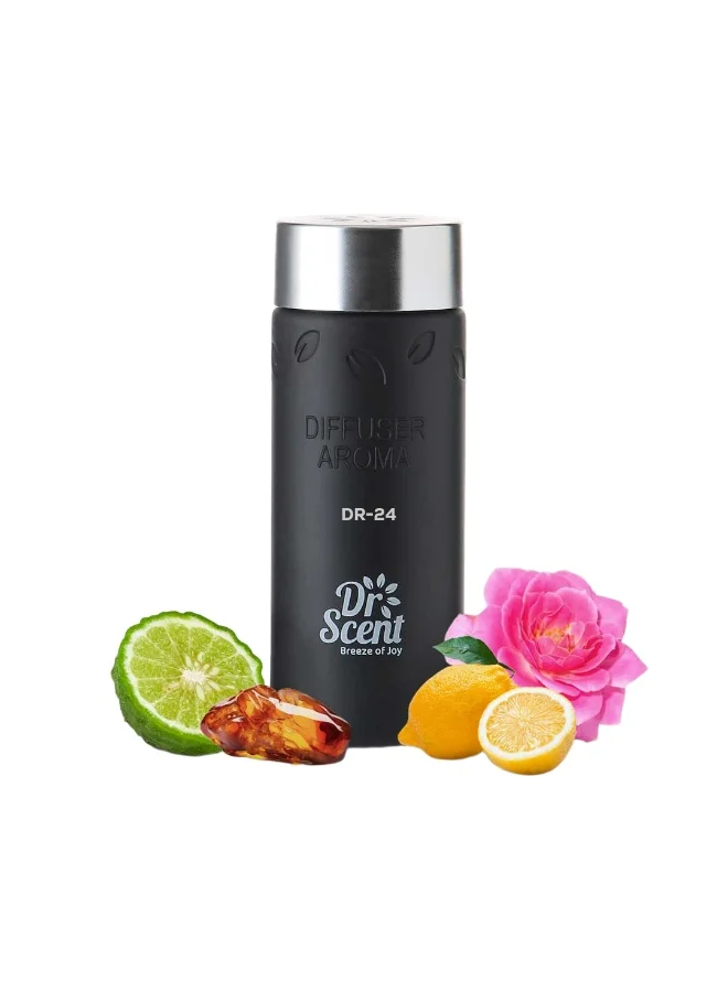 Dr Scent Dr. 24 Diffuser Aroma Oil, with Notes of Citrus, Floral & Hints of Amber (170 ML)