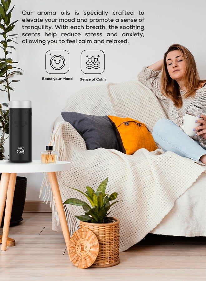 Dr Scent Dr. 24 Diffuser Aroma Oil, with Notes of Citrus, Floral & Hints of Amber (170 ML) - Image 5