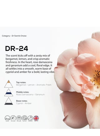 Dr. 24 Diffuser Aroma Oil, with Notes of Citrus, Floral & Hints of Amber (170 ML) - view 2