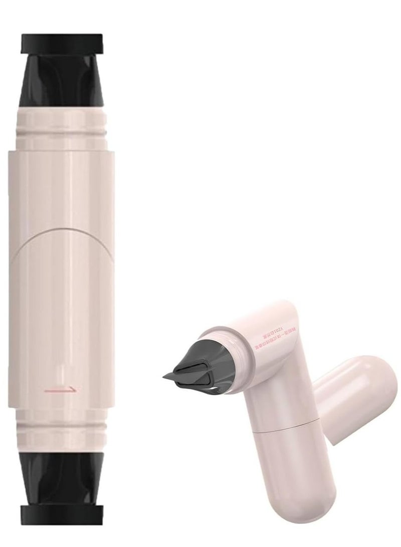 Generic Aelln Precision Eyeliner Stamp, Precision Eyeliner Stamp, Double Head Liquid Eyeliners Stamps Pens with Smudge-Proof, Easy to Use Eyeliners Stamps for Women (Black)  - Image 1