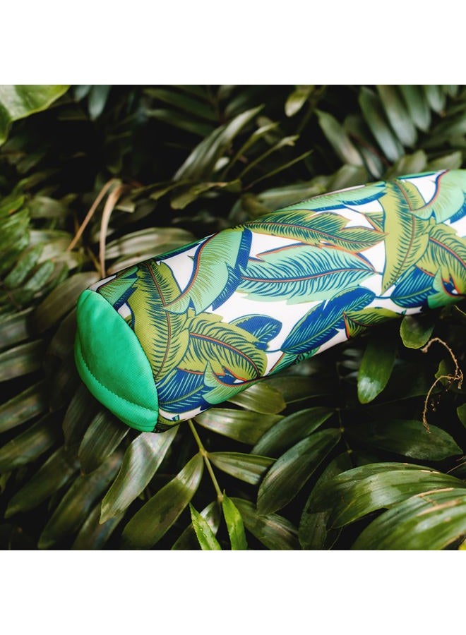 Big Joe Noodle 2pk No Inflation Needed Pool Floats, Tropical Palm Green Double Sided Mesh, Jumbo 4ft - Image 5