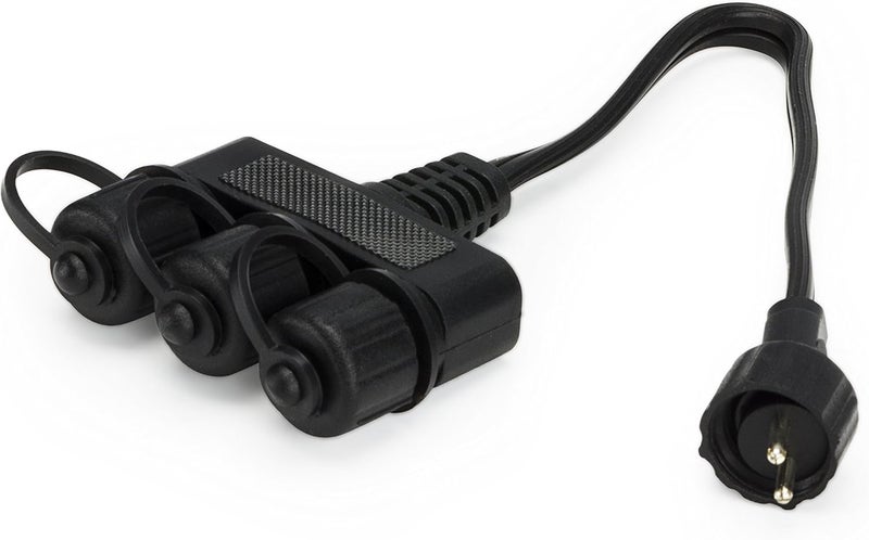Aquascape Aquascape 98489 3Way QuickConnect Pond Garden and Landscape Lighting Splitter Black  - Image 1