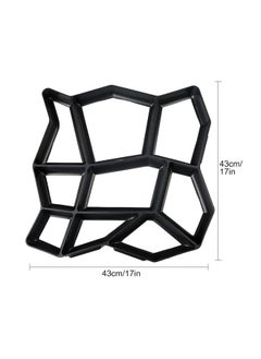 ماركة غير محددة قالب بتصميم حجر من الإسمنت الصلب أسود 43x43Ø³Ù†ØªÙŠÙ…ØªØ±  - Image 5