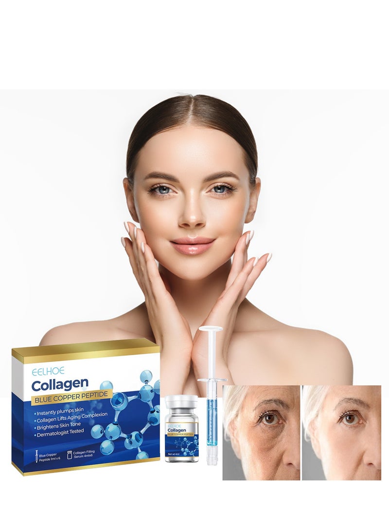 إيلهو ببتيد Mots-c ، مجموعة مصل الببتيد النحاسي الأزرق ، مصل الببتيدات النحاسية للوجه ، مصل الببتيد النحاسي الأزرق المضاد للشيخوخة (1Box) - Image 1