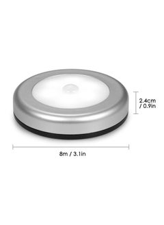 NIBEMINENT 3-Piece LED Motion Sensor Light White 8x2.4centimeter  - Image 2