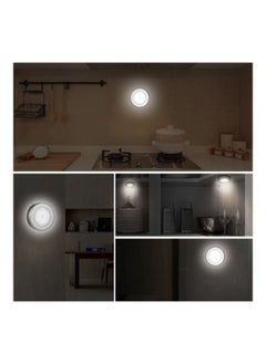 NIBEMINENT 3-Piece LED Motion Sensor Light White 8x2.4centimeter  - Image 4