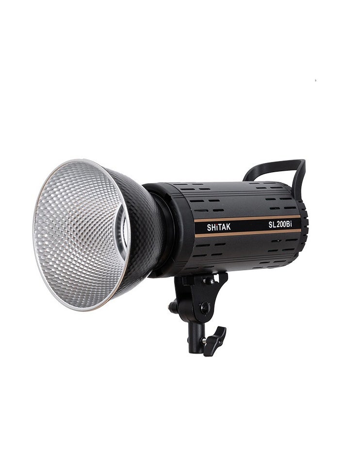 Generic - SL200BI LED Photography Light 3200K/5600K Switchable Professional Photo Studio Spotlight Photography Lighting Bowens Mount - Image 1
