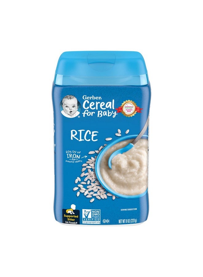 Gerber حبوب الأطفال من جيربر، أرز، 8 أونصات - Image 1