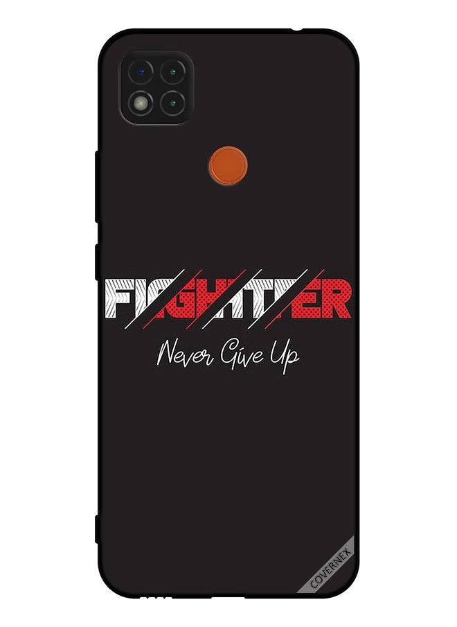 Covernex Protective Case Cover For Xiaomi Redmi 9C Fighter Never Give Up  - Image 1