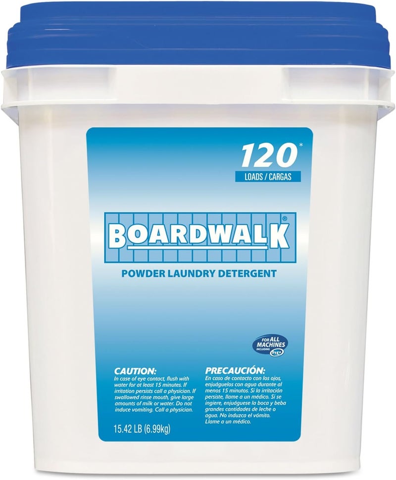 Boardwalk 340LP Laundry Detergent Powder Summer Breeze 1542 lb Bucket - Image 1