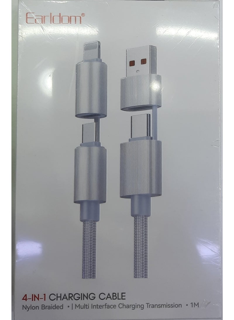 Earldom 4IN1 CHARGING CABLE - Image 1