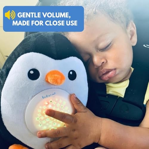 Bubzi Co Sound Machine Portable Unicorn Soother Night Light Projector Comforting Electronic Infant Toddler Sleep Aid Shush with White Noise - Image 5