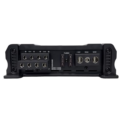 Orion Cobalt Series CBA2500.4 High Efficiency 4-Channel Class A/B Amplifier for Car Audio Stereo – 2500W High Output, 2/4 Ohm Stable, Adjustable Low/High Pass, Bass Boost, MOSFET Power Supply - Image 4