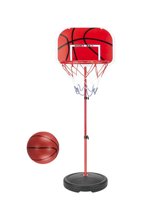استاند كرة السلة قابل للحمل وارتفاع قابل للتعديل، 105-139 سم - Image 1