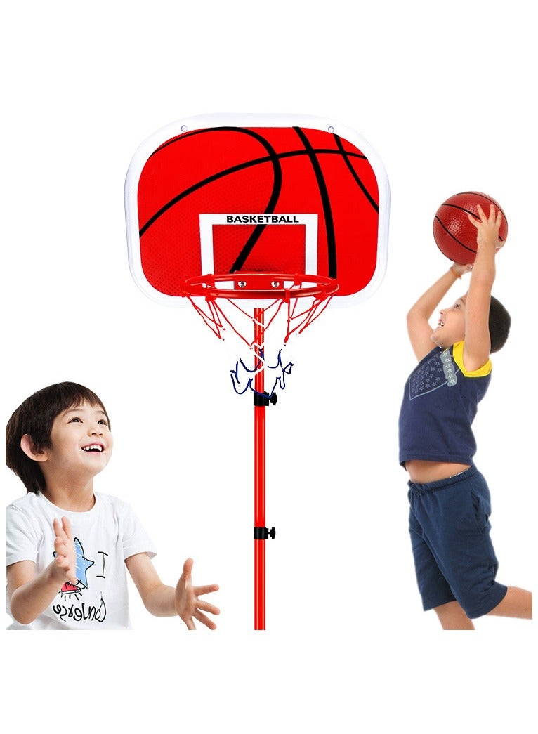 استاند كرة السلة قابل للحمل وارتفاع قابل للتعديل، 105-139 سم - Image 2