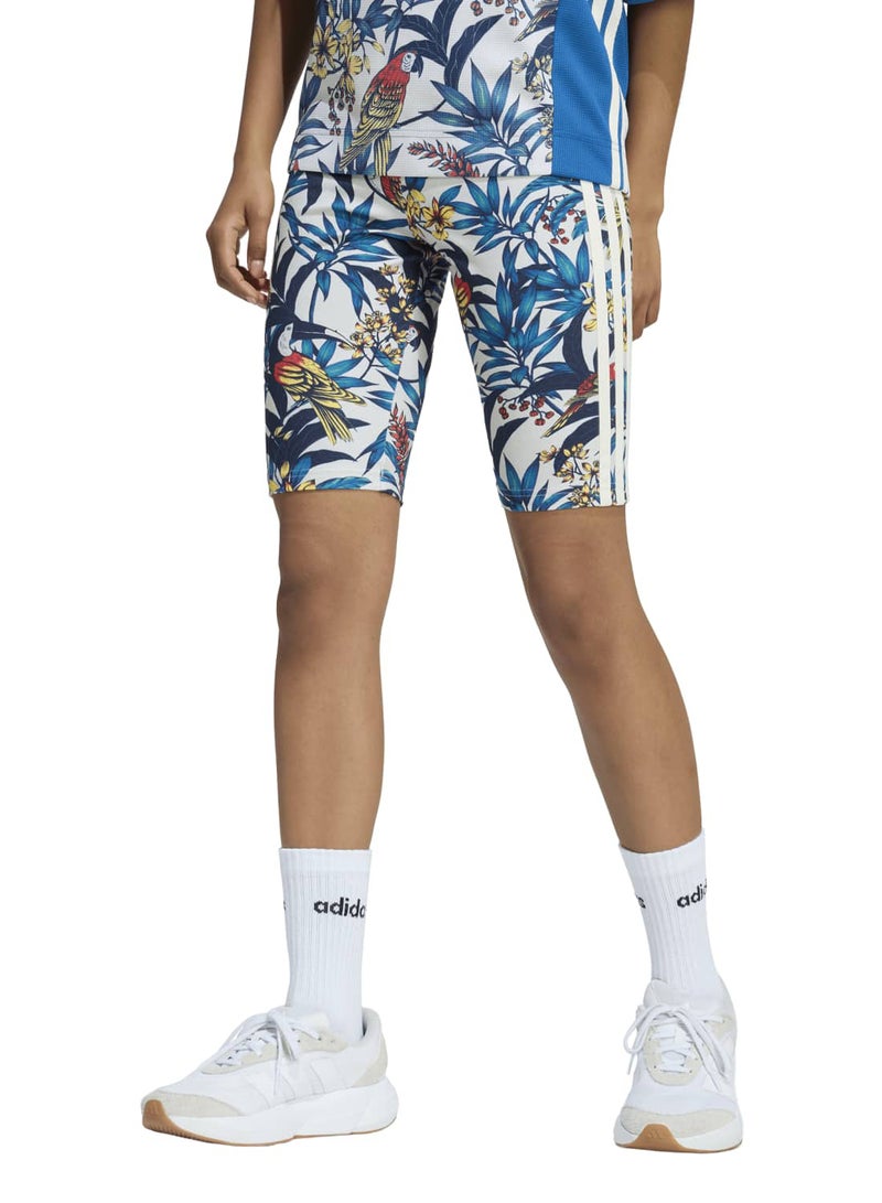 Adidas X Farm Rio Bike Shorts - Image 1
