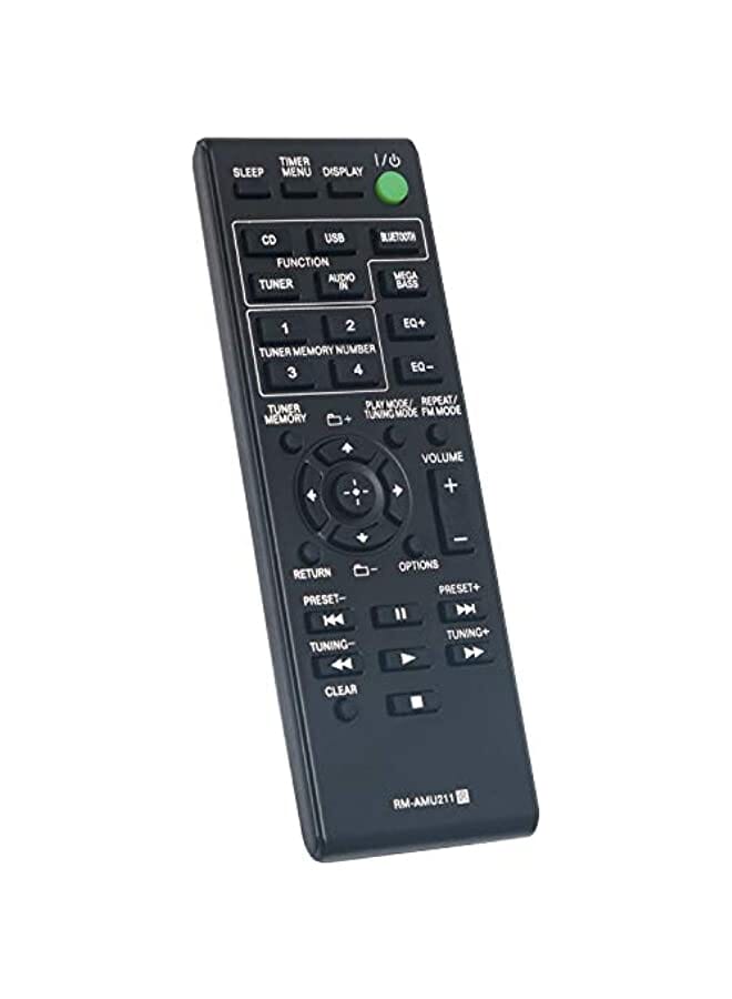 New Rm-Amu211 Remote Control Fit For Sony Home Audio System Mhc-Ecl99Bt Mhc-Ecl77Bt Ss-Wg919Ip Ss-Wec99Bt Hcd-Ecl99Bt Ss-Ecl77Bt Hcd-Ecl77Bt Ss-Ec719Ip Ss-Ec719Ip Ss-Ecl77Bt Mhcecl99Bt Mhcecl77Bt