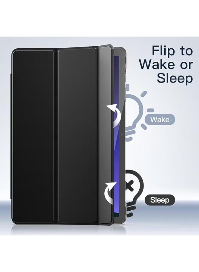 بروماس متوافق مع حافظة سامسونج جالاكسي تاب S9 بلس مقاس 12.4 بوصة 2023، مقاوم للسقوط والصدمات من مادة البولي كربونات + مادة واقية من البولي يوريثان، غطاء بمسند ثلاثي الطي رفيع للغاية، - Image 5