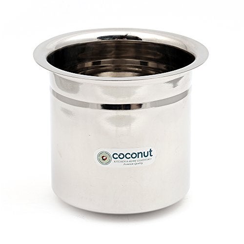 Coconut Stainless Steel Mini Kolga/Deep Tope - 200ml, 300ml, 500ml, 750ml, 1000ml, 1500ml - Milk Container/Oil cotainer/Grocery Container/Fridge Container - Image 4