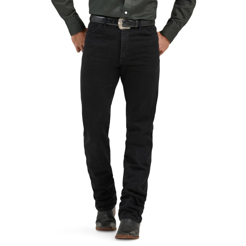 Wranglermens13mwz Cowboy Cut Original Fit Jean Shadow Black - Image 1