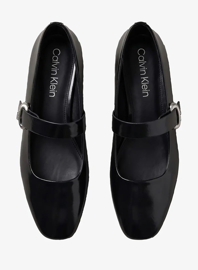Calvin Klein  Leather Mary Jane Ballerinas for Women | Best Price UAE
