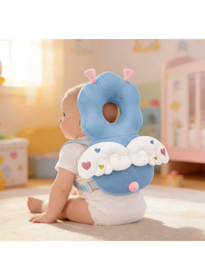 AceLuste Baby Head Protector, Toddlers Head Safety Pad Pillow Cushion with 2 Knee Pads, Adjustable Toddlers Head Safety Pad Cushion Backpack, Baby Back Protection for Crawling & Walking, for Age 6-36 Months - Image 3