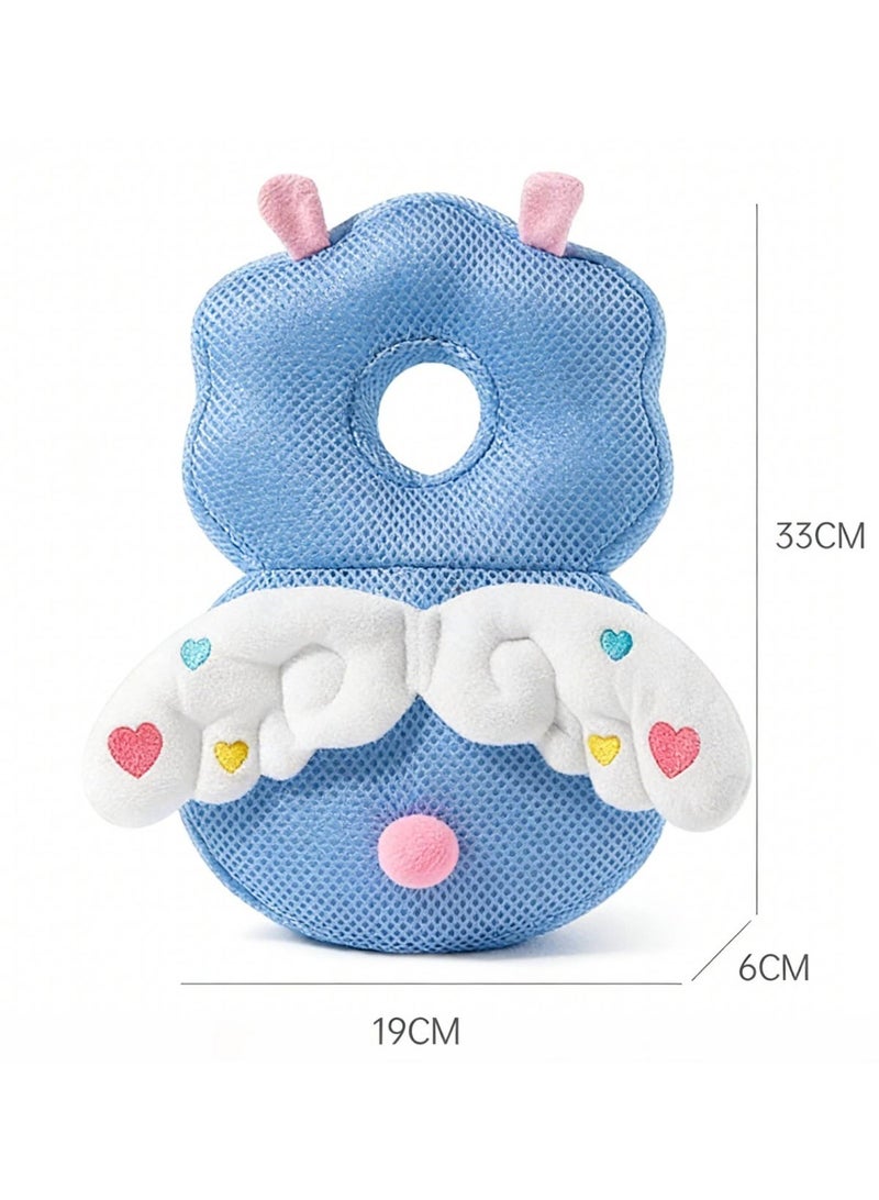 AceLuste Baby Head Protector, Toddlers Head Safety Pad Pillow Cushion with 2 Knee Pads, Adjustable Toddlers Head Safety Pad Cushion Backpack, Baby Back Protection for Crawling & Walking, for Age 6-36 Months - Image 2
