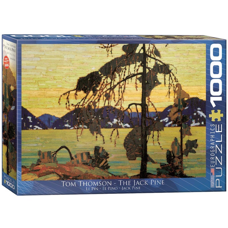 EuroGraphics Jack Pine by Tom Thomson 1000 Piece Puzzle (6000-7166) - Image 5