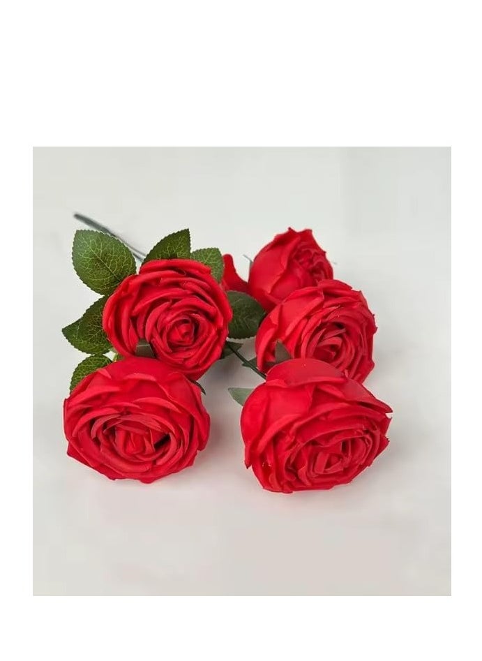 Generic A bouquet of red roses adds a touch of luxury and elegance to your modern home decor. 