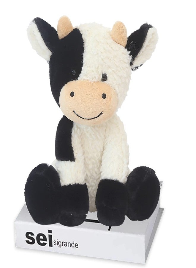 CHELEI2019 9" Cow Stuffed Animal Plush Soft Christmas Cow Plushies Toy for Kids,Girls - Image 2