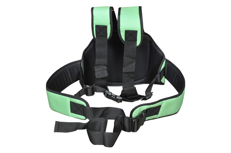 Crawl'in Kids Adjustable Safety Harness Belt Child Vehicle Motorcycle Ride Strap For Two Wheeler Travel Horse Back Riding With Padded Strap For Children Babies|2-6 Year (Green) - Image 2