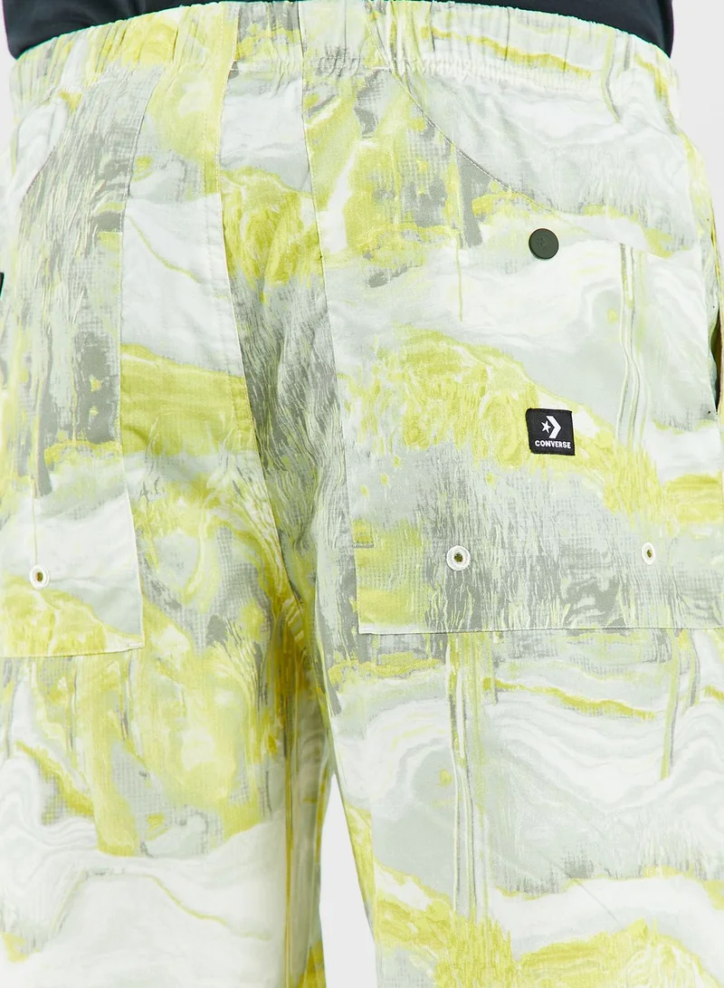 CONVERSE Elevated Aop Cargo Shorts