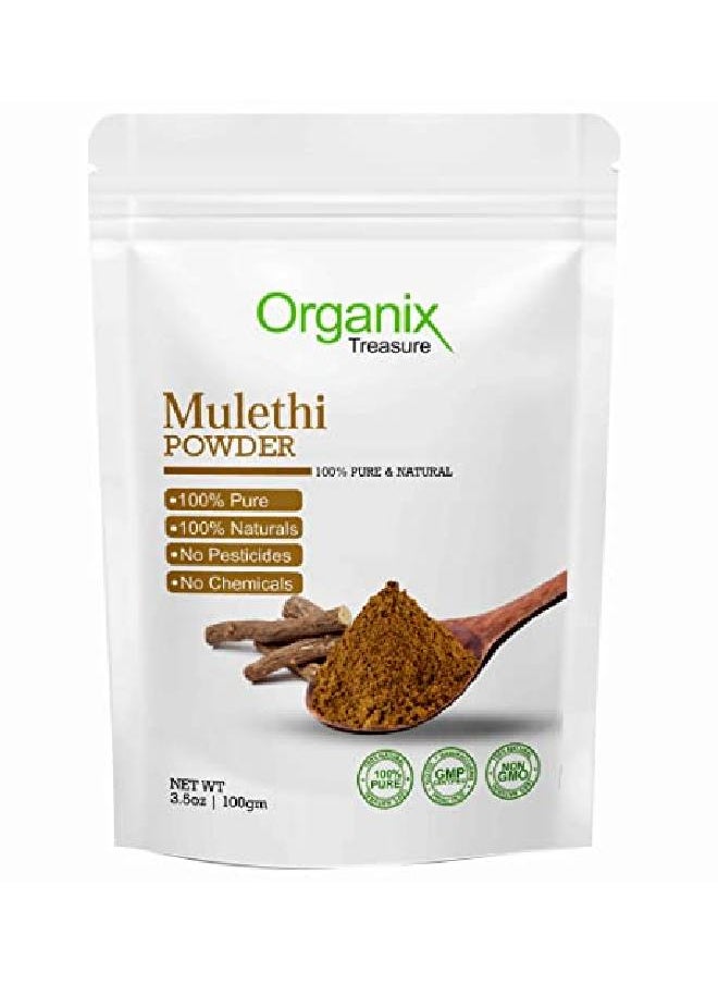 Organix Treasure Pure Natural Mulethi Powder For Skin Whitening