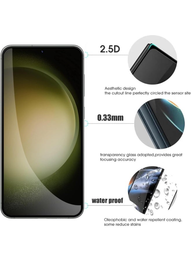 YJS Screen Protector for Samsung Galaxy S25 Edge Tempered Glass Screen Protector Full Glue Edge to Edge 9H Hardness Scratch Resistance Glass for Samsung Galaxy S25 Edge - Image 4