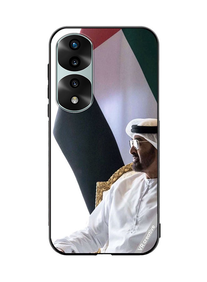 VR CREATIVE Protective Case Cover For Honor 70 Pro plus Sheikh Mohamed Bin Zayed Al Nahyan Design Multicolour - Image 1