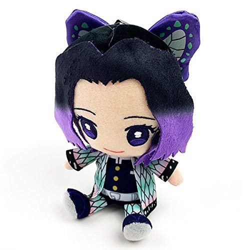 Bandai Demon Slayer Kimetsu no Yaiba Chibi Plush Kocho Shinobu - Image 5