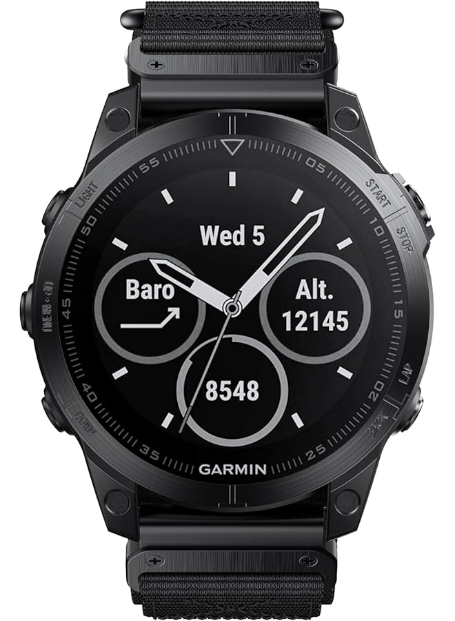 Dado Nylon Three Buckle Desing Watch Strap 22 Mm Compatible With Garmin Fenix 7 Fenix 5P Approach S62 S60 Fenix 6 Fenix 5 6 Pro 5 Plus Nylon Quick Fit Strap - Image 4