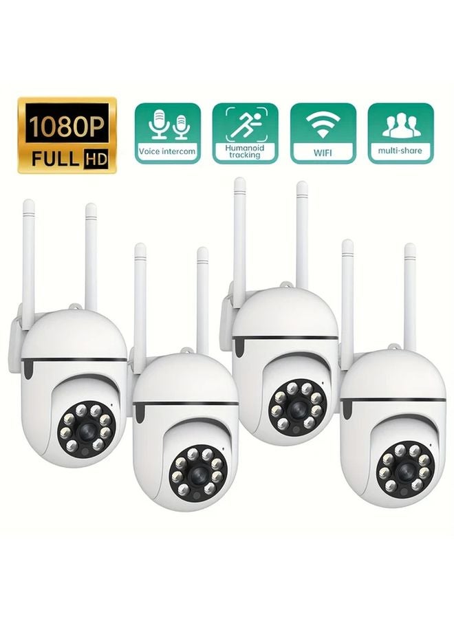 Smart Camera Wireless 1080P Full HD Color Night Vision Two Way Audio Indoor Outdoor - Image 2