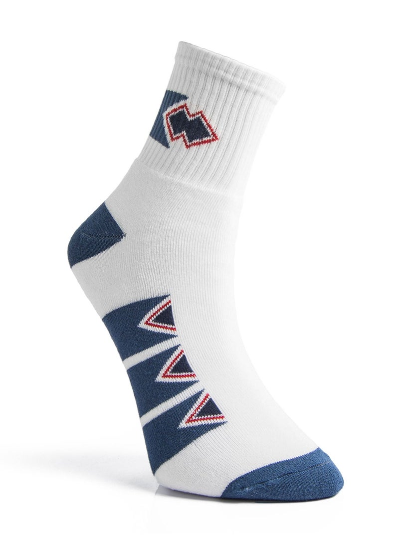 Maestro Socks Tennis White-139